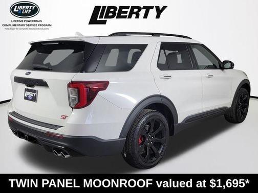 Star White 2023 Ford Explorer ST