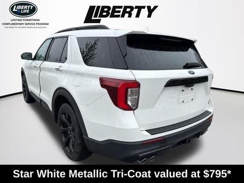Star White 2023 Ford Explorer ST