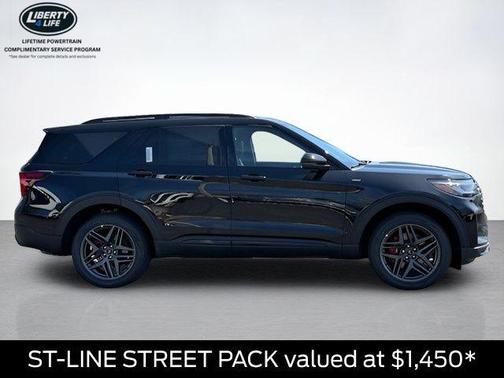 Black Metallic 2026 Ford Explorer ST-Line