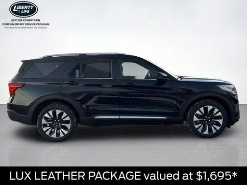 Black Metallic 2026 Ford Explorer Platinum