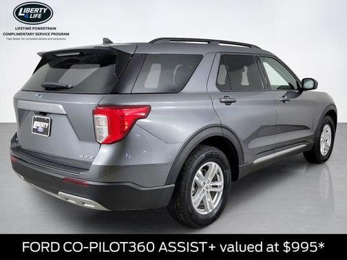 Carbonized Gray Metallic 2024 Ford Explorer XLT