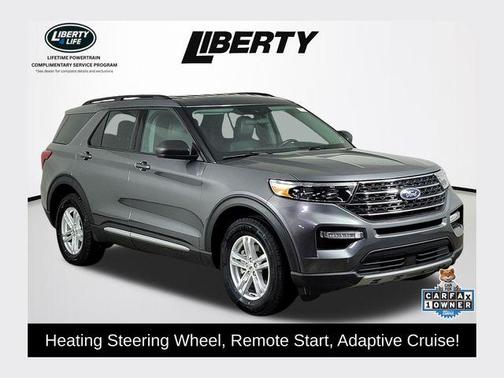 Carbonized Gray Metallic 2024 Ford Explorer XLT