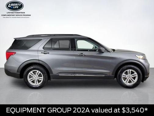 Carbonized Gray Metallic 2024 Ford Explorer XLT