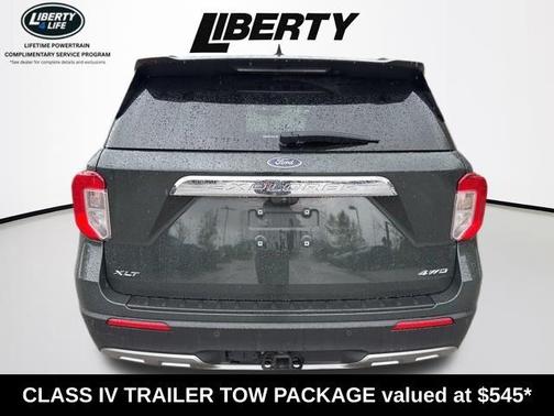 Forged Green Metallic 2023 Ford Explorer XLT