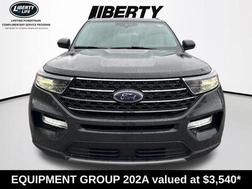 Forged Green Metallic 2023 Ford Explorer XLT