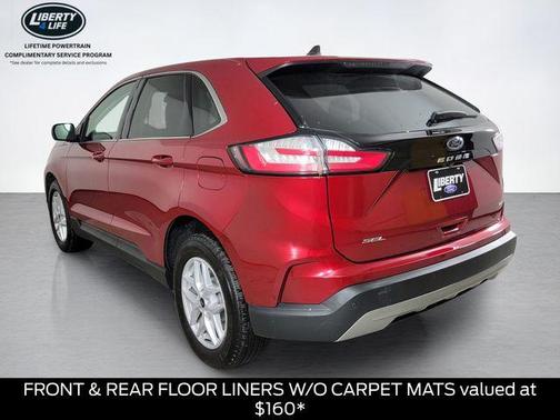Red Metallic 2024 Ford Edge SEL