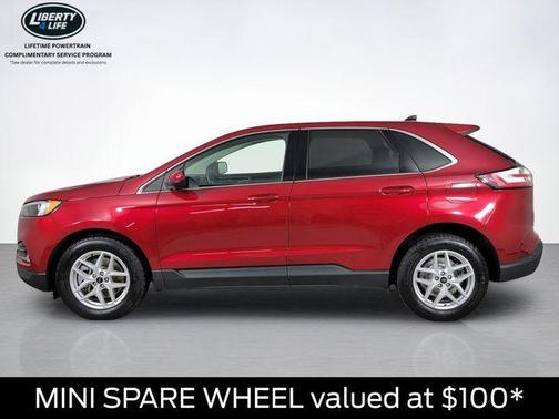 Red Metallic 2024 Ford Edge SEL
