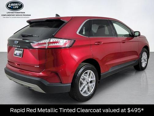 Red Metallic 2024 Ford Edge SEL