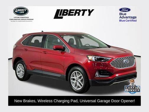 Red Metallic 2024 Ford Edge SEL
