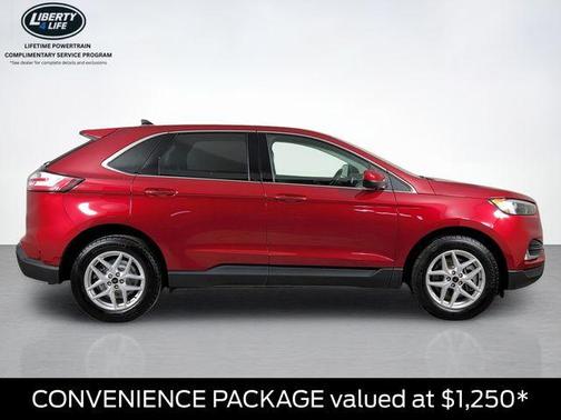 Red Metallic 2024 Ford Edge SEL