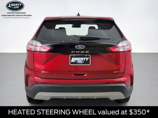 Red Metallic 2024 Ford Edge SEL