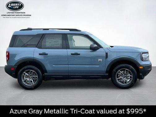 Azure Gray Metallic 2026 Ford Bronco Sport Big Bend