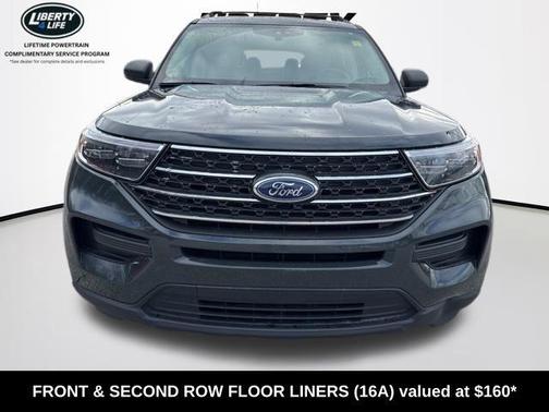 Forged Green Metallic 2023 Ford Explorer XLT