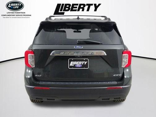 Forged Green Metallic 2023 Ford Explorer XLT