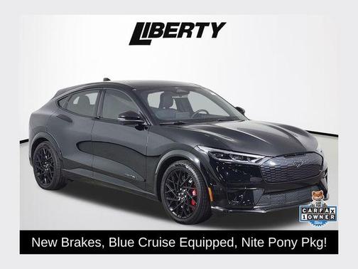 Shadow Black 2023 Ford Mustang Mach-E GT