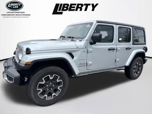 Silver Zynith Clearcoat 2024 Jeep Wrangler Sahara