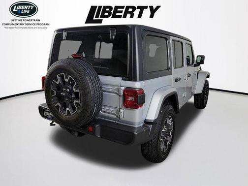 Silver Zynith Clearcoat 2024 Jeep Wrangler Sahara