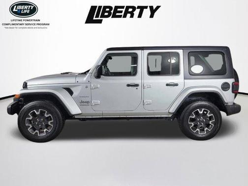 Silver Zynith Clearcoat 2024 Jeep Wrangler Sahara