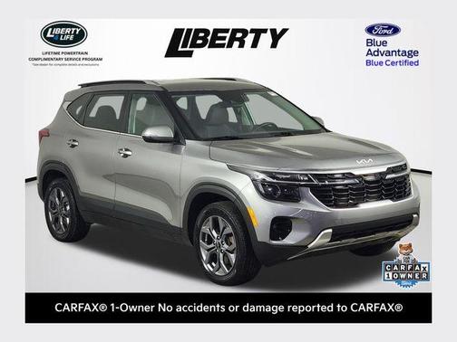 Steel Gray 2024 Kia Seltos S