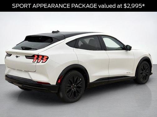 White Metallic 2026 Ford Mustang Mach-E Premium