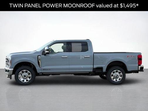 Gray Metallic 2026 Ford F-350 Lariat Super Duty