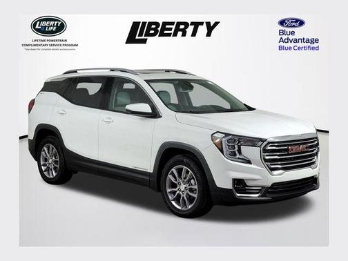 Summit White 2022 GMC Terrain SLT