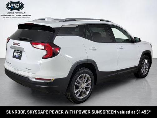 Summit White 2022 GMC Terrain SLT
