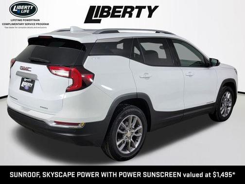 Summit White 2022 GMC Terrain SLT