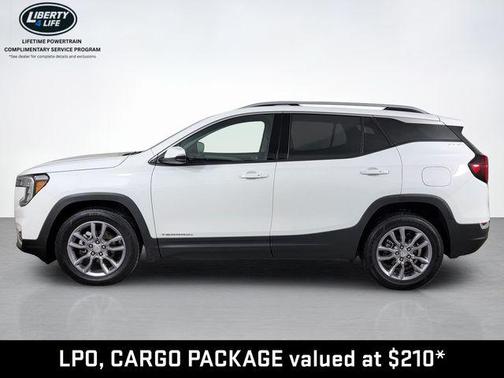 Summit White 2022 GMC Terrain SLT