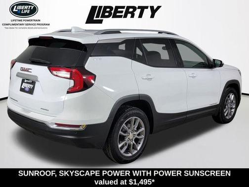 Summit White 2022 GMC Terrain SLT