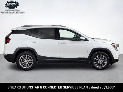 Summit White 2022 GMC Terrain SLT