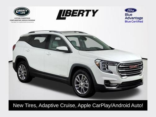Summit White 2022 GMC Terrain SLT