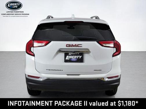 Summit White 2022 GMC Terrain SLT