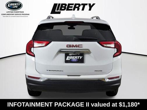 Summit White 2022 GMC Terrain SLT