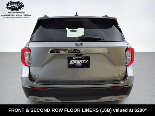 Iconic Silver Metallic 2023 Ford Explorer XLT