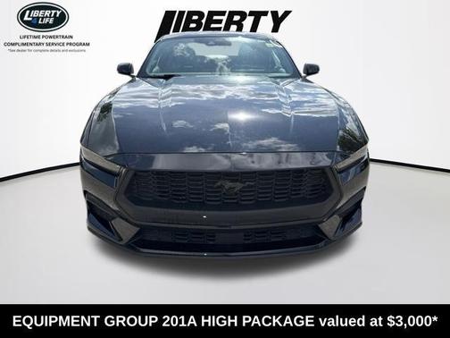 Shadow Black 2024 Ford Mustang EcoBoost Premium