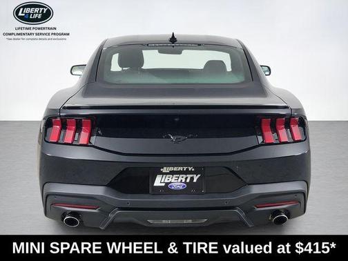 Shadow Black 2024 Ford Mustang EcoBoost Premium