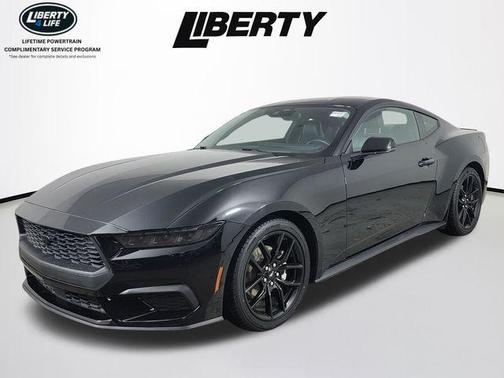 Shadow Black 2024 Ford Mustang EcoBoost Premium