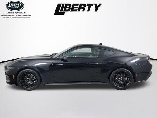 Shadow Black 2024 Ford Mustang EcoBoost Premium