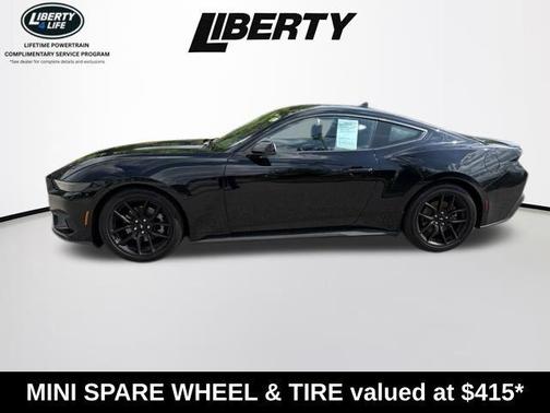 Shadow Black 2024 Ford Mustang EcoBoost Premium