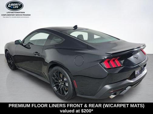 Shadow Black 2024 Ford Mustang EcoBoost Premium