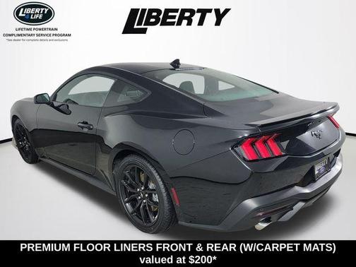 Shadow Black 2024 Ford Mustang EcoBoost Premium