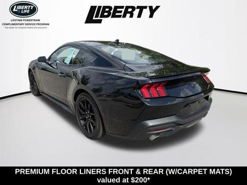 Shadow Black 2024 Ford Mustang EcoBoost Premium