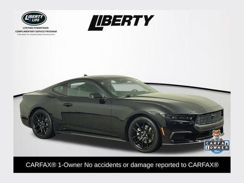 Shadow Black 2024 Ford Mustang EcoBoost Premium