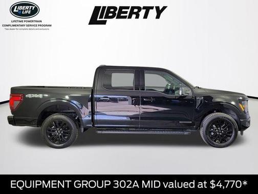 Black Metallic 2024 Ford F-150 XLT