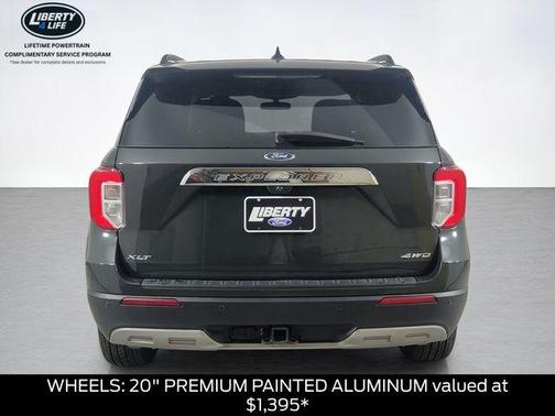 Forged Green Metallic 2022 Ford Explorer XLT
