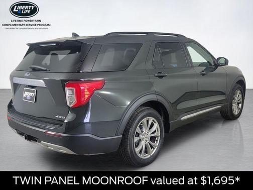 Forged Green Metallic 2022 Ford Explorer XLT