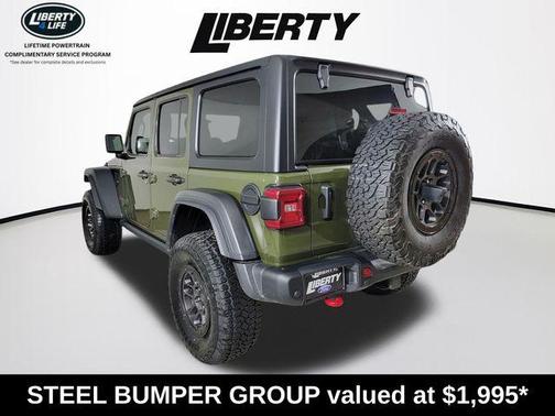 Sarge Green Clearcoat 2023 Jeep Wrangler Rubicon