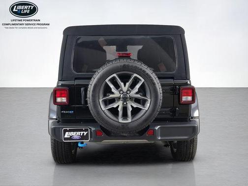 Black Clearcoat 2024 Jeep Wrangler 4xe Sport