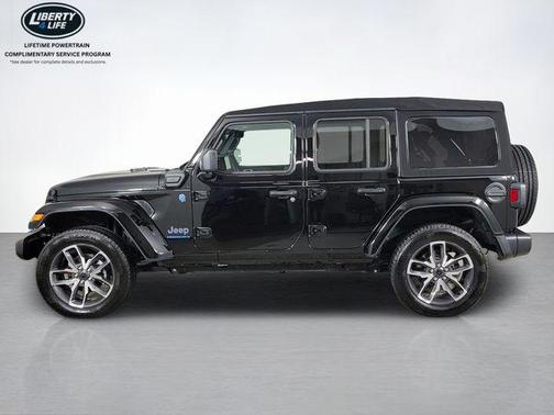Black Clearcoat 2024 Jeep Wrangler 4xe Sport